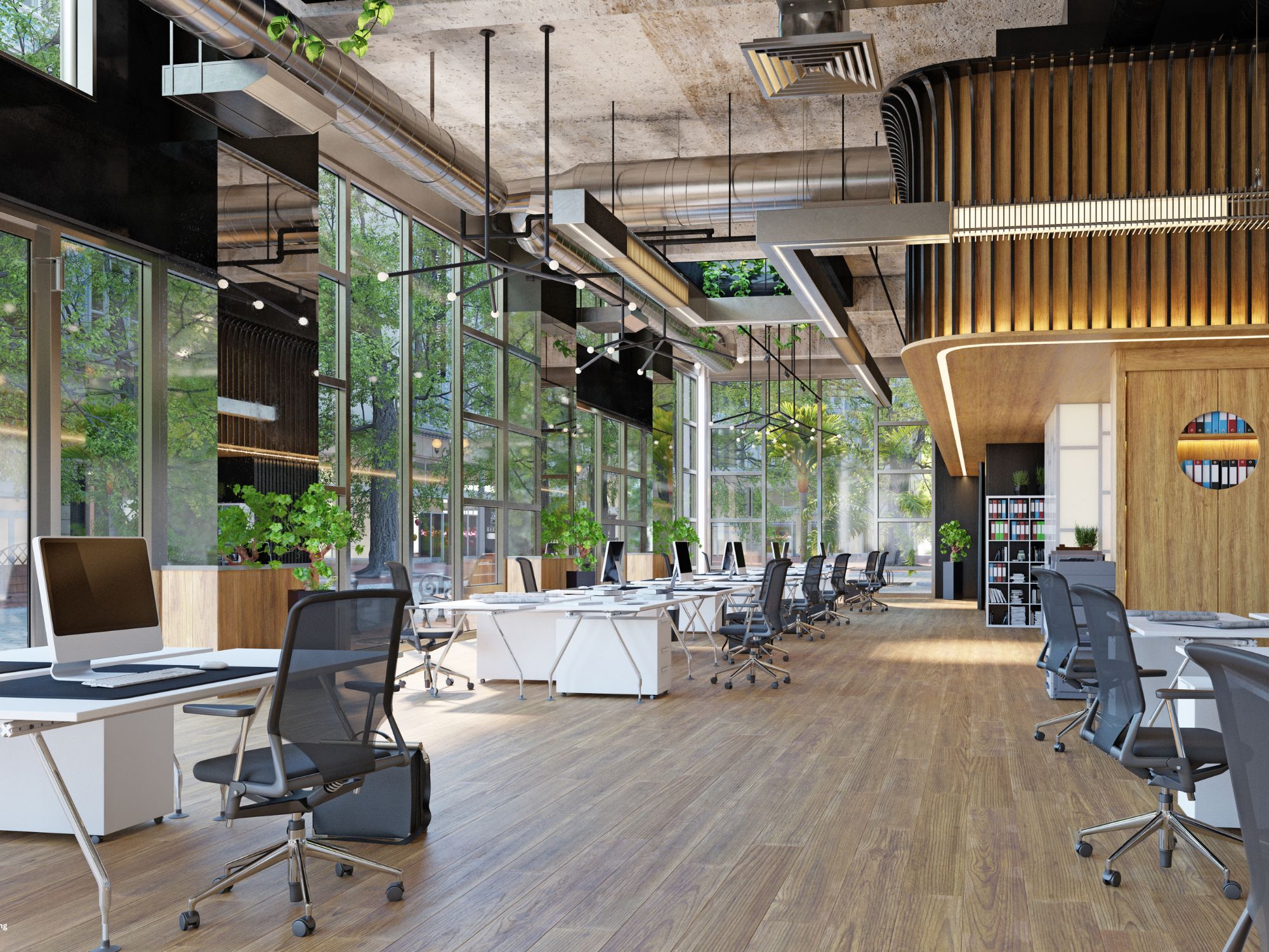 Office remodeling in dmv by KalyxINC