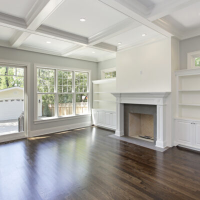 Kalyx remodeling company working on a luxury family room house to renovate it at DMV Area